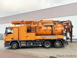 Mercedes-Benz Actros 2544 L 6x2 Actros 2544 L 6x2, Lenkachse, Kroll Saug-/Spülwagen ca. 12m³, Funk