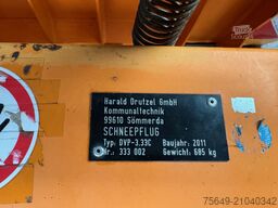  Drutzel DVP-3.33C Schneepflug Drutzel DVP-3.33C Schneepflug