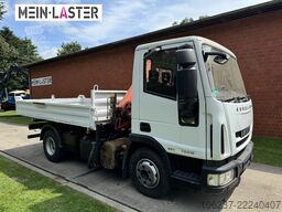 IVECO ML75E16 3 S-Kipper Kran PK  9,4m-550 kg Greifer