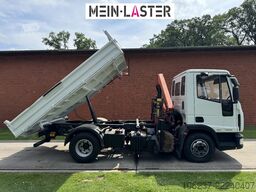 IVECO ML75E16 3 S-Kipper Kran PK  9,4m-550 kg Greifer