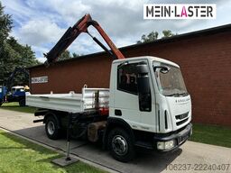 IVECO ML75E16 3 S-Kipper Kran PK  9,4m-550 kg Greifer