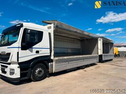 IVECO Stralis AS260S46/2xLBW/Schwenkwand/Web Anhänge.