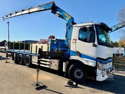 Renault C480 8x4 TRIDEM + CRANE (20m!) PALFINGER PK3300...
