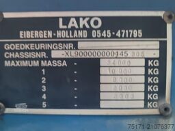 Lako SDA-434 Dutch Registration, 4 Axles, 25.5t Loading