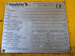 Haulotte Compact 10 Electric, 10m Working Height, 450kg Cap
