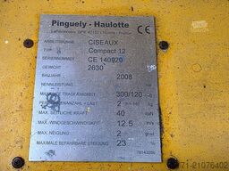 Haulotte Compact 12 Electric, 12m Working Height, 300kg Cap