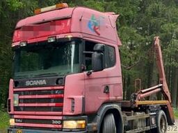 SCANIA 114G 380 ABSETZKIPPER TELESKOP