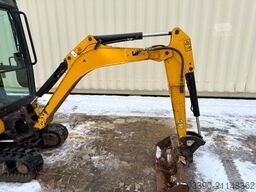 JCB 16C-1 /2022 BJ/1.397 H/verbr. Laufwerk/2xLöffel