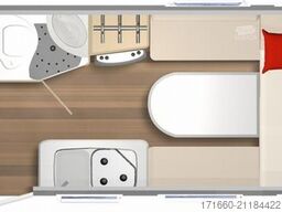BÜRSTNER Premio Life 490 TK Etagenbetten, 1500kg