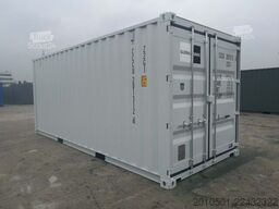 20 Fuß Seecontainer / Neucontainer / Flaschengrün RAL 6007 / Materiallager