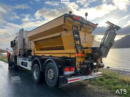 Mercedes-Benz Actros 2848 4x4+2 snow rigged hook truck. WATCH VI