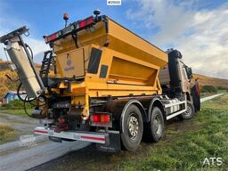 Mercedes-Benz Actros 2848 4x4+2 snow rigged hook truck. WATCH VI
