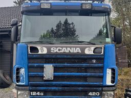 Scania 124G hooklift truck – Joab hook with articulated (