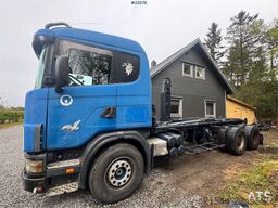 Scania 124G hooklift truck – Joab hook with articulated (