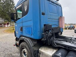 Scania 124G hooklift truck – Joab hook with articulated (