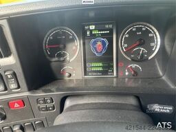 Scania G490 6x2 hook lift w/ 20T hook and tipper box.