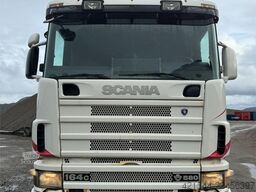 Scania R164 6x4 Hook truck.