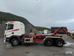 Scania R164 6x4 Hook truck.