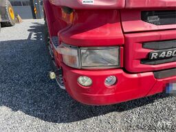 Scania R480 6x2 hook truck w/ crane hydraulics and replac