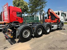 MAN TGS 35.400 8x4 TRIDEM HOOKLIFT T22 + CRANE PALF...