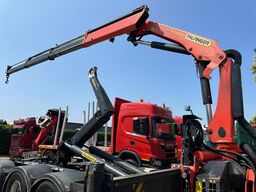 MAN TGS 35.400 8x4 TRIDEM HOOKLIFT T22 + CRANE PALF...