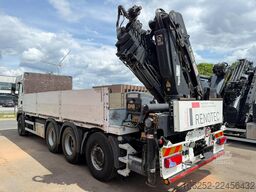 MAN TGS 35.440 8x4 TRIDEM PRITSCHE + KRAN HIAB 288 ...