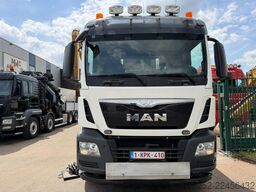 MAN TGS 35.440 8x4 TRIDEM PRITSCHE + KRAN HIAB 288 ...
