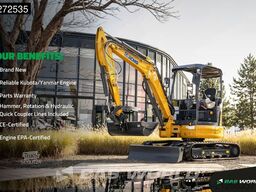 XCMG XE27 E WARRANTY - PIN-ON/3 BUCEKTS - KUBOTA ENGINE