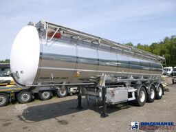 Van Hool Food tank inox 28 m3 / 1 comp