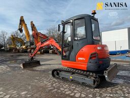 KUBOTA KX61-3/SW/Planierschild/3981h/2x Löffel