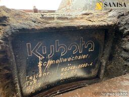 KUBOTA KX61-3/SW/Planierschild/3981h/2x Löffel