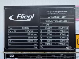 FLIEGL 3 achs Road Runner BPW 385 /65 I Lock Bl