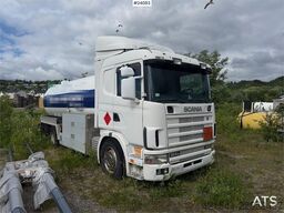 Scania R124 6x2 tanker truck. Can be purchased as a chass