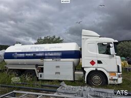 Scania R124 6x2 tanker truck. Can be purchased as a chass