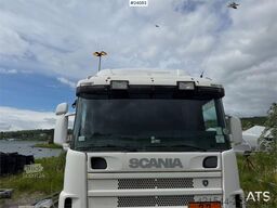 Scania R124 6x2 tanker truck. Can be purchased as a chass