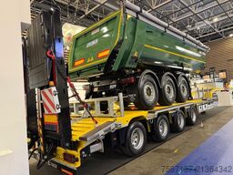  NÜKTE 4 ACHS TIEFLADER VIERTE ACHSE GELENKT