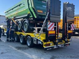  NÜKTE 4 ACHS TIEFLADER VIERTE ACHSE GELENKT