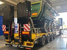 NÜKTE 4 ACHS TIEFLADER VIERTE ACHSE GELENKT