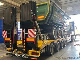  NÜKTE 4 ACHS TIEFLADER VIERTE ACHSE GELENKT