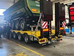  NÜKTE 4 ACHS TIEFLADER VIERTE ACHSE GELENKT