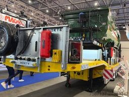  NÜKTE 4 ACHS TIEFLADER VIERTE ACHSE GELENKT