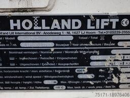 Holland Lift Ecostar HL-9710 Electric, 12m Working Height, 325k