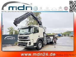 VOLVO FMX 370 6x2 lift/lenk Abrollkipper KRAN 13m FUNK