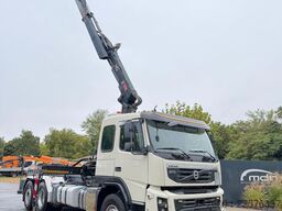 VOLVO FMX 370 6x2 lift/lenk Abrollkipper KRAN 13m FUNK