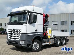 MERCEDES-BENZ 2651 L Arocs HAD 6x6,HMF 3220,Funk,AHK,Container