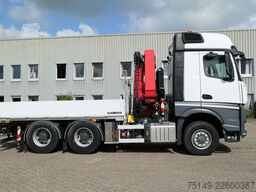 MERCEDES-BENZ 2651 L Arocs HAD 6x6,HMF 3220,Funk,AHK,Container