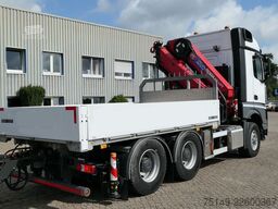 MERCEDES-BENZ 2651 L Arocs HAD 6x6,HMF 3220,Funk,AHK,Container
