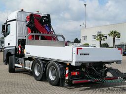 MERCEDES-BENZ 2651 L Arocs HAD 6x6,HMF 3220,Funk,AHK,Container