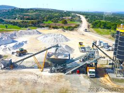 FABO mobile concrete mixing plants 120 m³/h