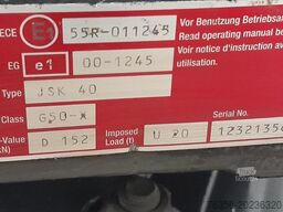 Jost Occ koppelschotel + montageplaat JSK40 Jost